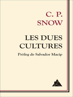 cover image of Les dues cultures